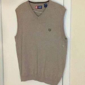 Chaps Men's sweater vest beige